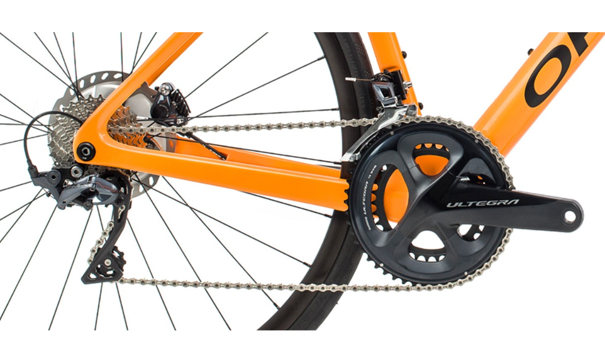 Фотография Велосипед Orbea Orca M20 28" размер S 2021 Оранжево-черный 6