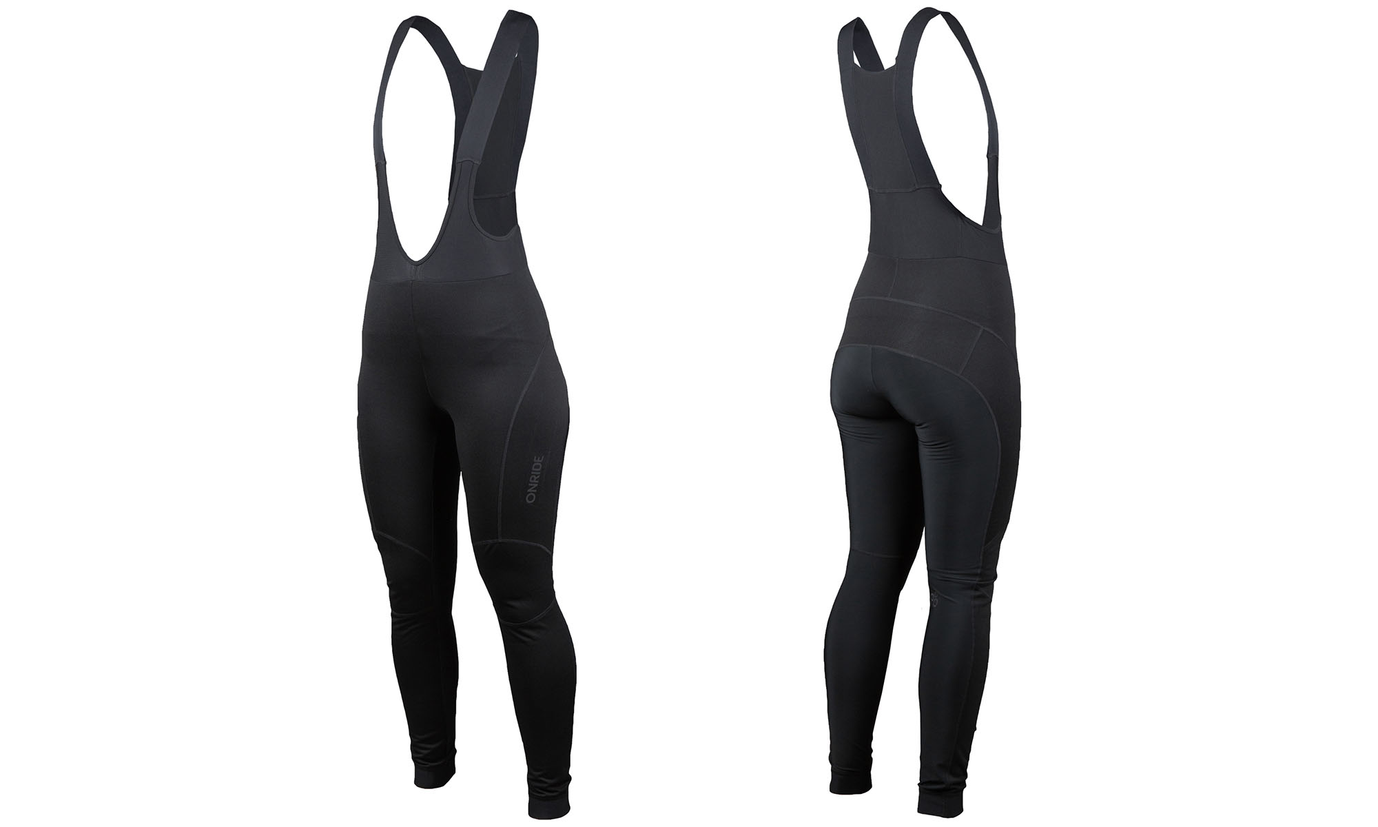 Велоштаны с лямками без памперса ONRIDE Meek, цвет черный, размер XS 