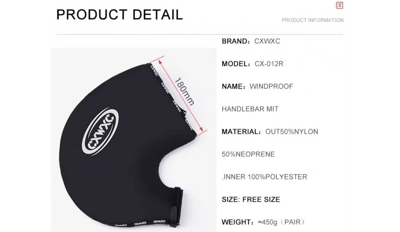 Велорукавиці з підігрівом CXWXC Road Edition чорний 2 Велорукавиці з підігрівом CXWXC Road Edition чорний 2