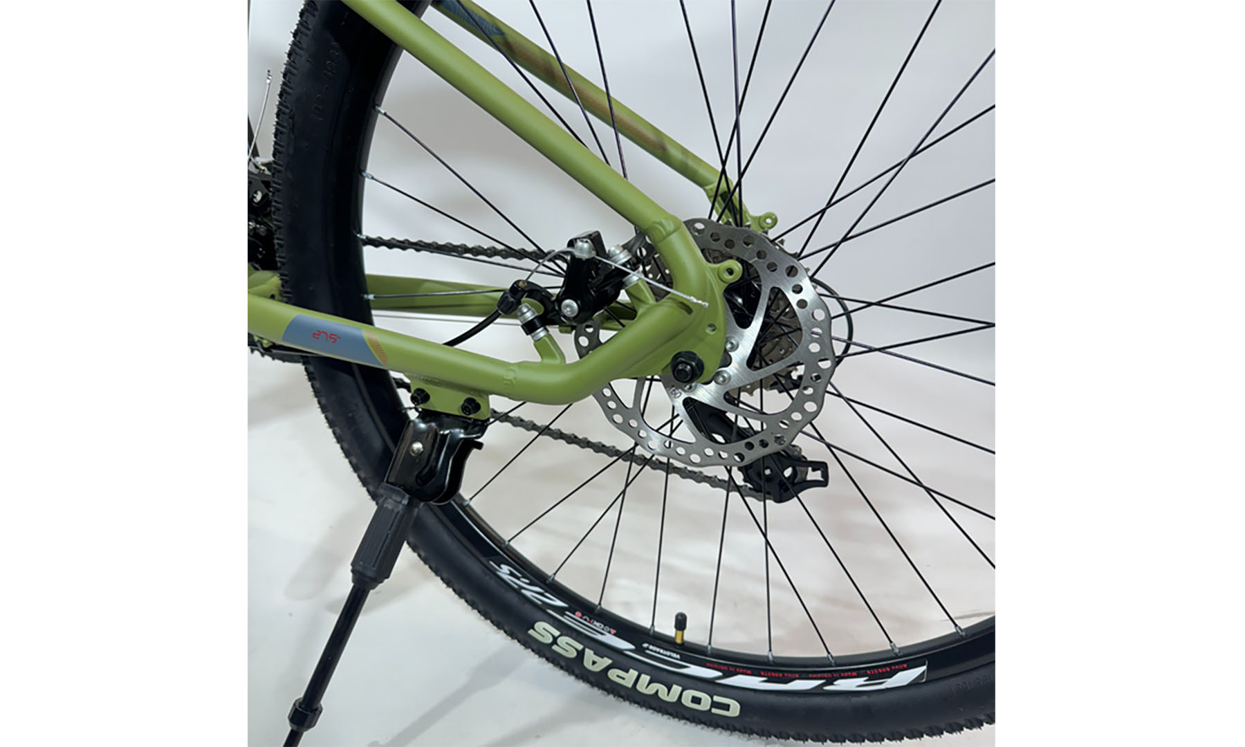 Велосипед Formula F-1 DD, 27,5" размер M, рама-17", 2024, серо-оливковый, Shimano 6