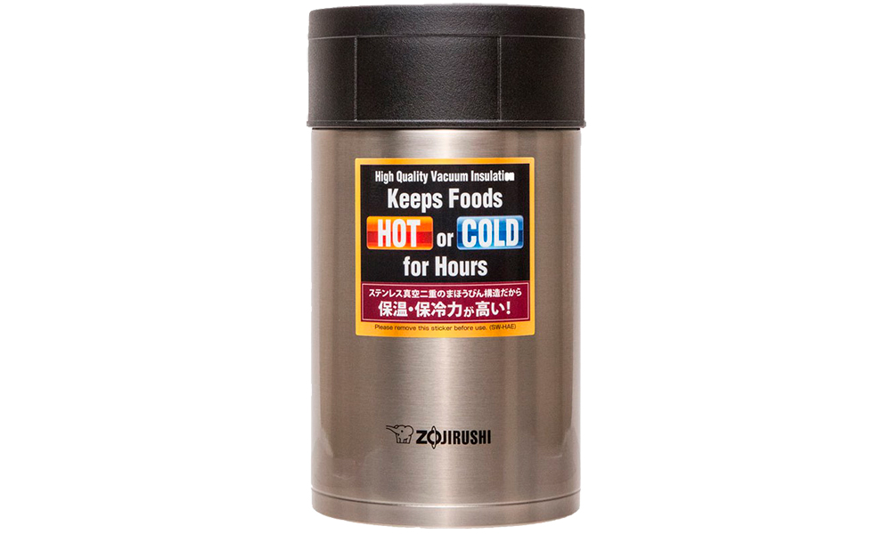 Фотография Термоконтейнер пищевой Zojirushi SW-HAE55XA 0,55 л стальной серебристый