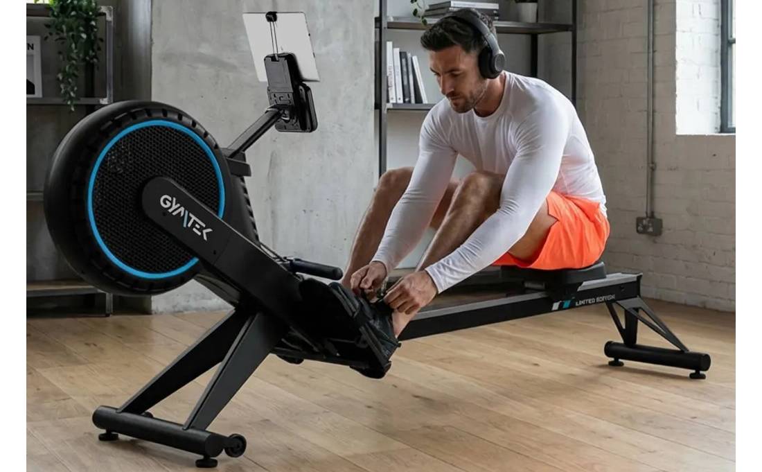Гребной тренажер Gymtek XR2500 воздушный электромагнитный 17 Гребной тренажер Gymtek XR2500 воздушный электромагнитный 17