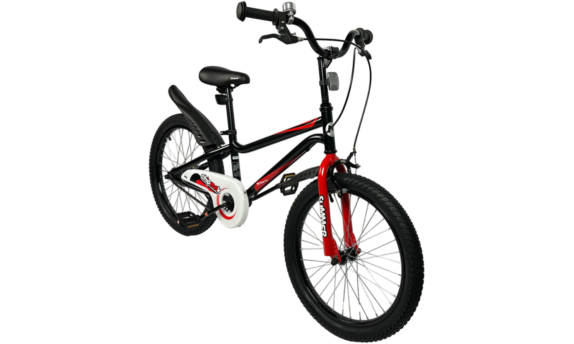 Дитячий велосипед Royalbaby Chipmunk MK 20 ", офіційний UA, чорний 2