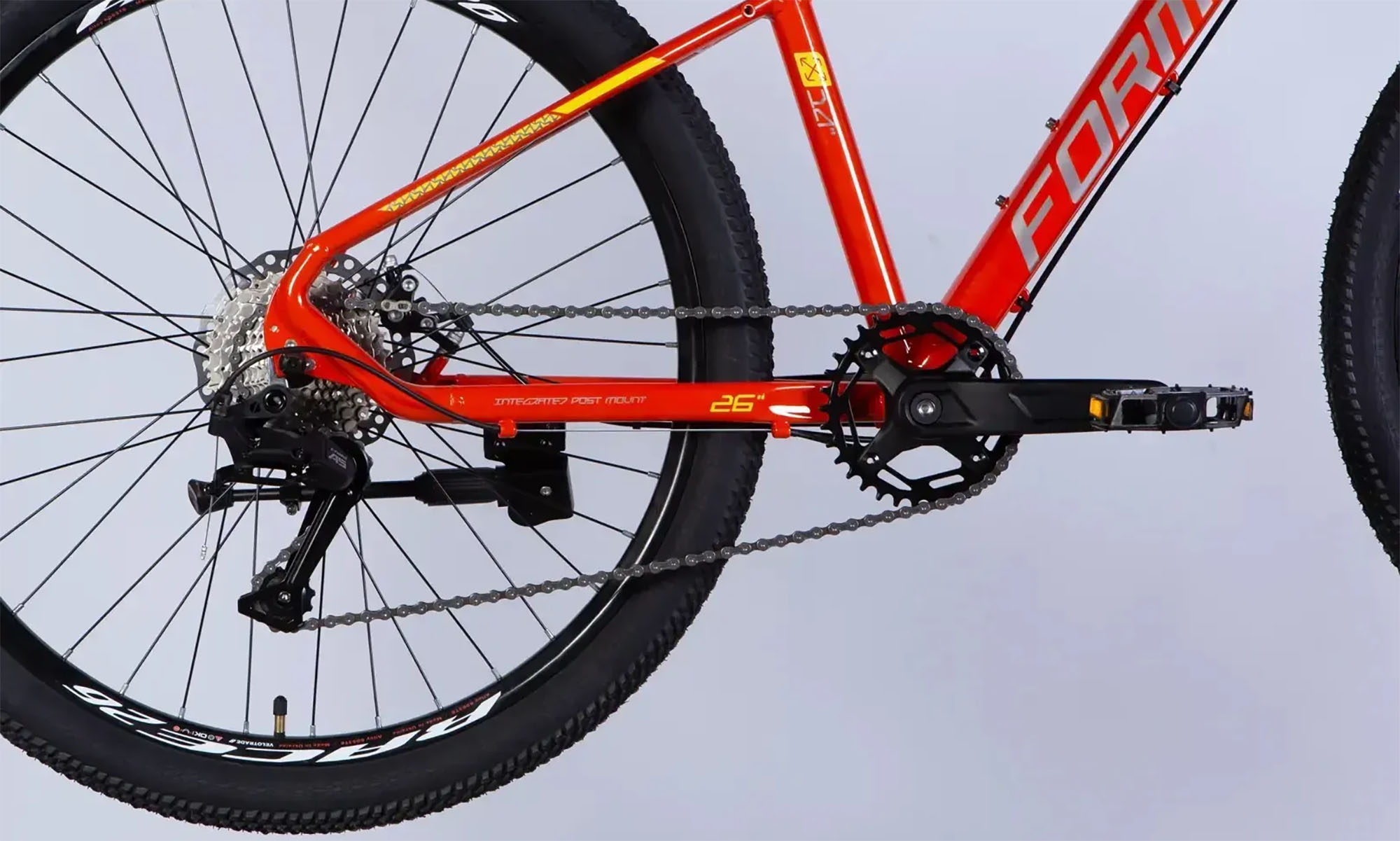 Велосипед Formula ZEPHYR 3.0 DD CS, 26", розмір XS, рама 14", рік 2026, помаранчевий 2