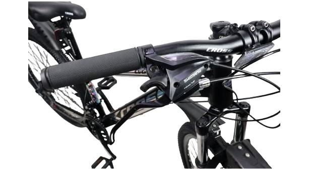 Фотографія Велосипед Cross Evolution V2 26" розмір XS рама 13" (2021) Чорний 4