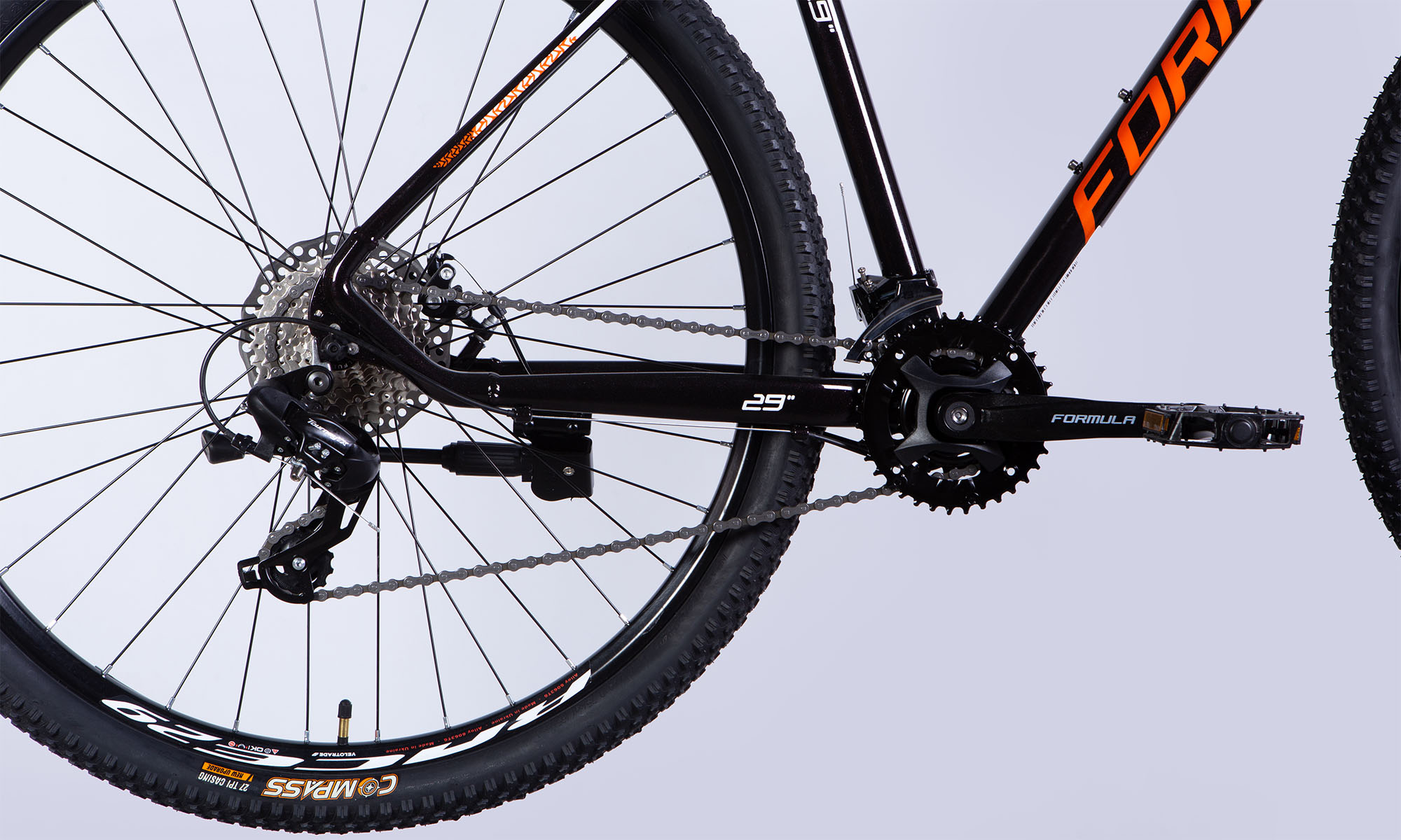 Велосипед Formula THOR DD CS 29", размер L, рама-19", 2025, медно-черный с оранжевым 6