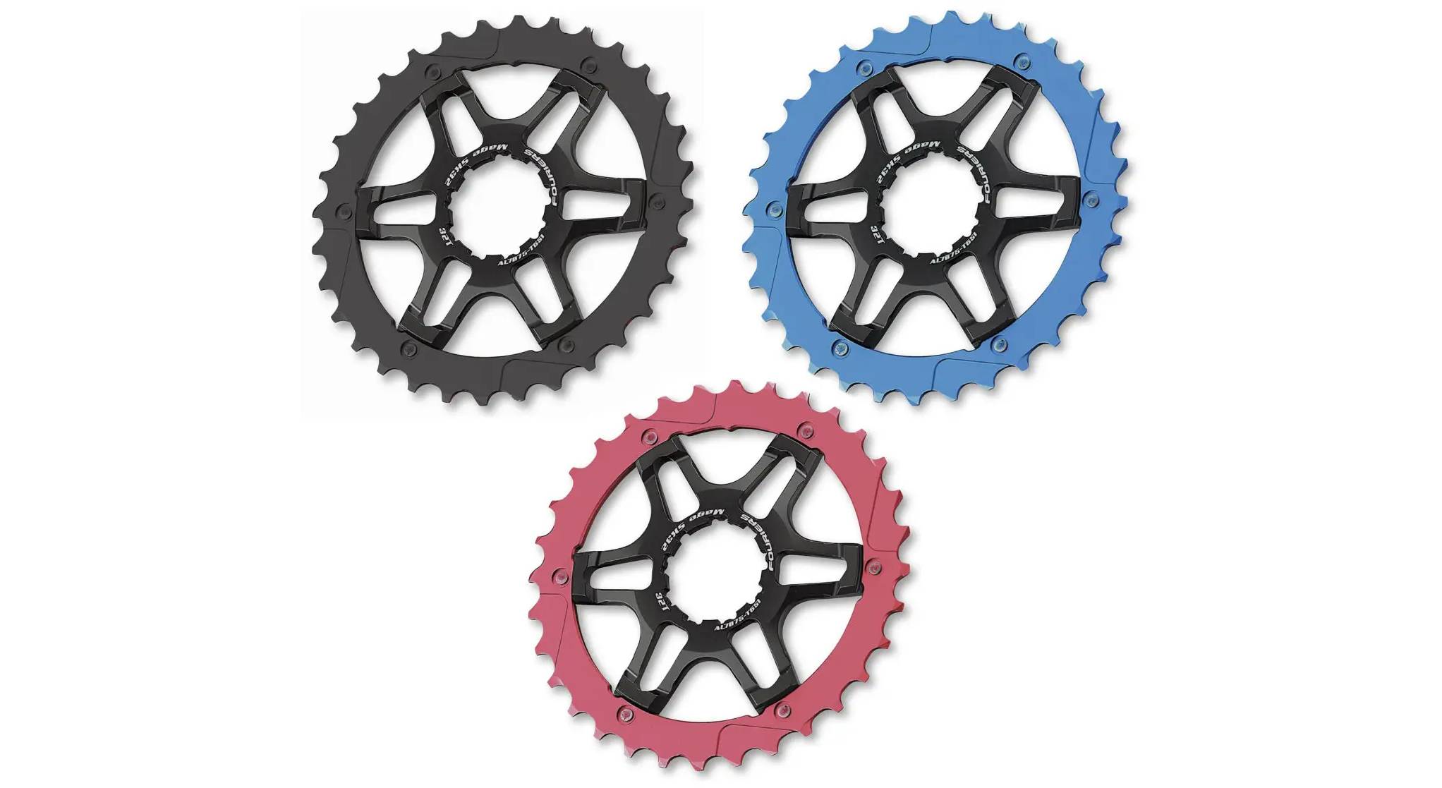 Звезда кассеты Fouriers Shimano 11ск 32Т, черный 2