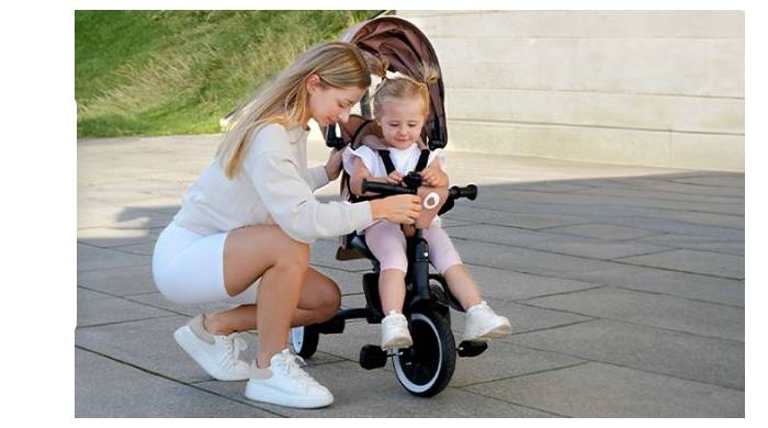 Детский велосипед Lionelo TRIS PLUS BEIGE SAND 12