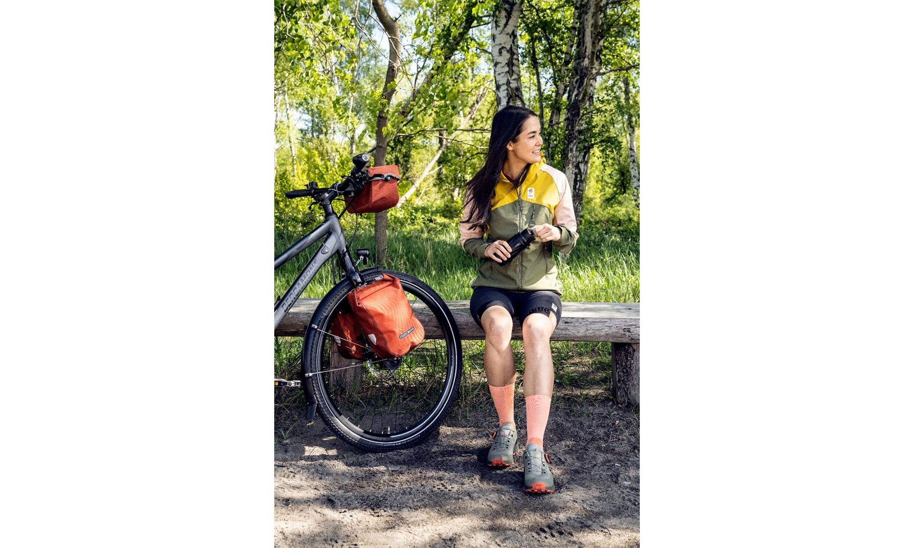 Гермосумка на вилку Ortlieb Fork Pack Plus красная 5,8 л 2