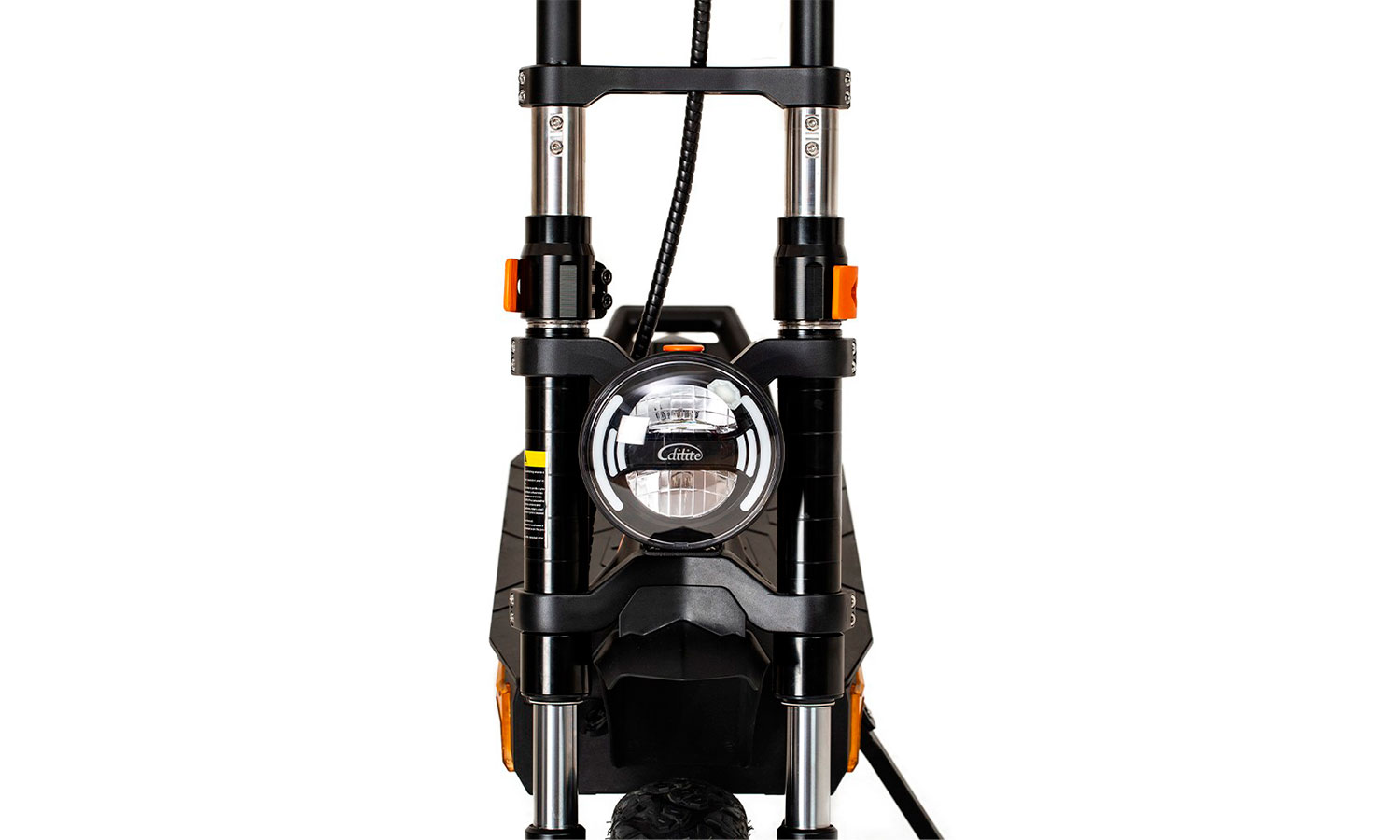 Фотография Электросамокат KUGOO KIRIN G4 MAX (1600*2 Вт; 35,2 А*год; 60 В), черный 10