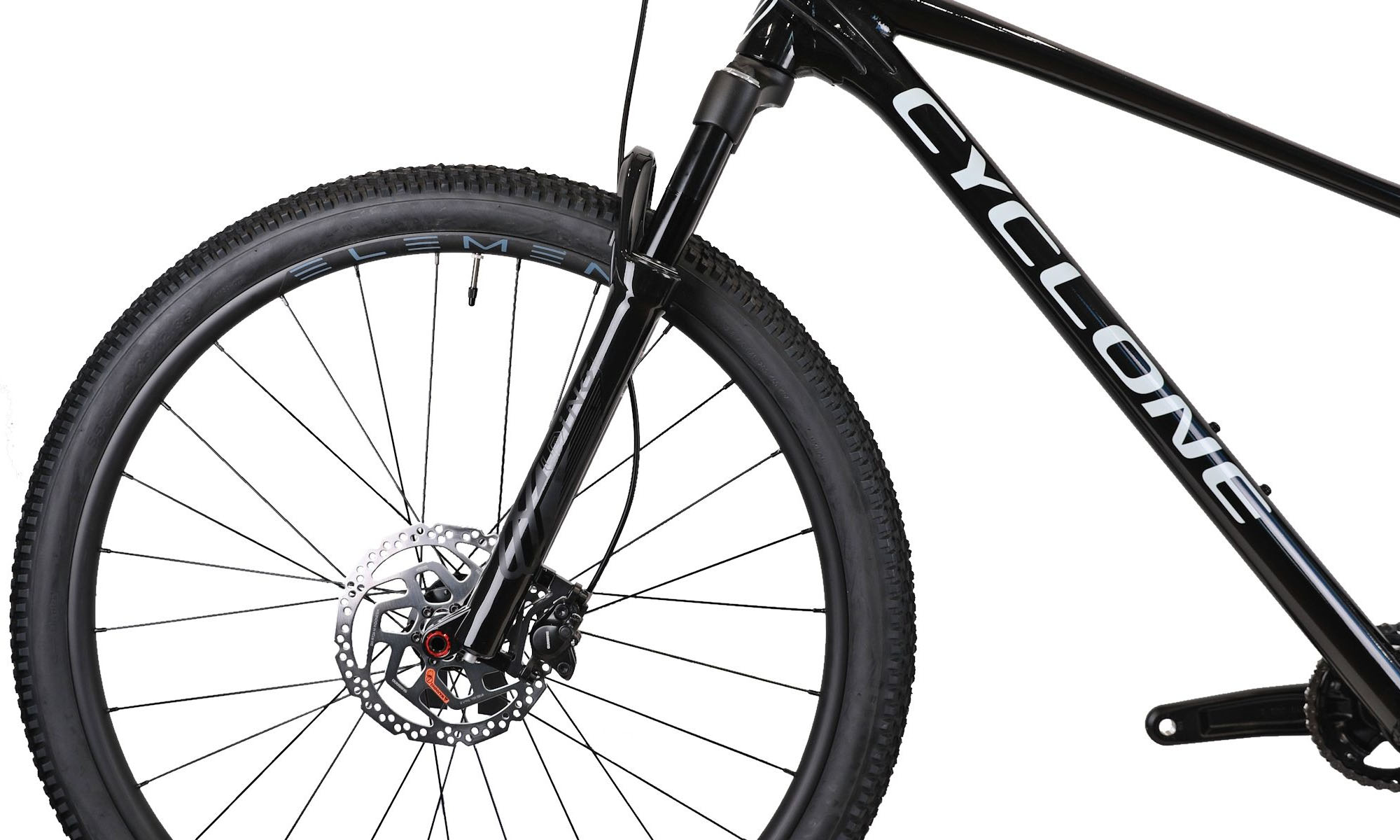 Велосипед CYCLONE AX 29", размер XL, год 2026, черный 5