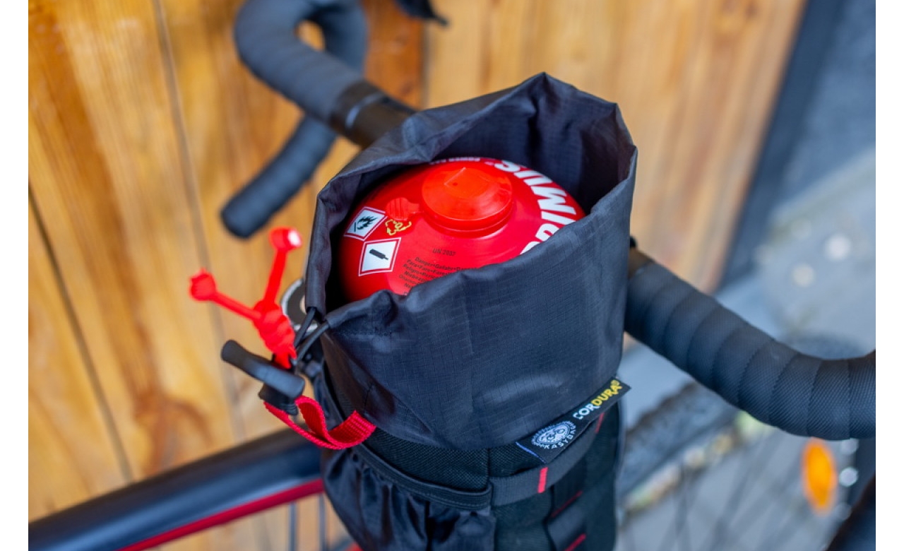 Сумка на руль KasyBag Pocket Pack One hand (кормушка) Black-Red 13