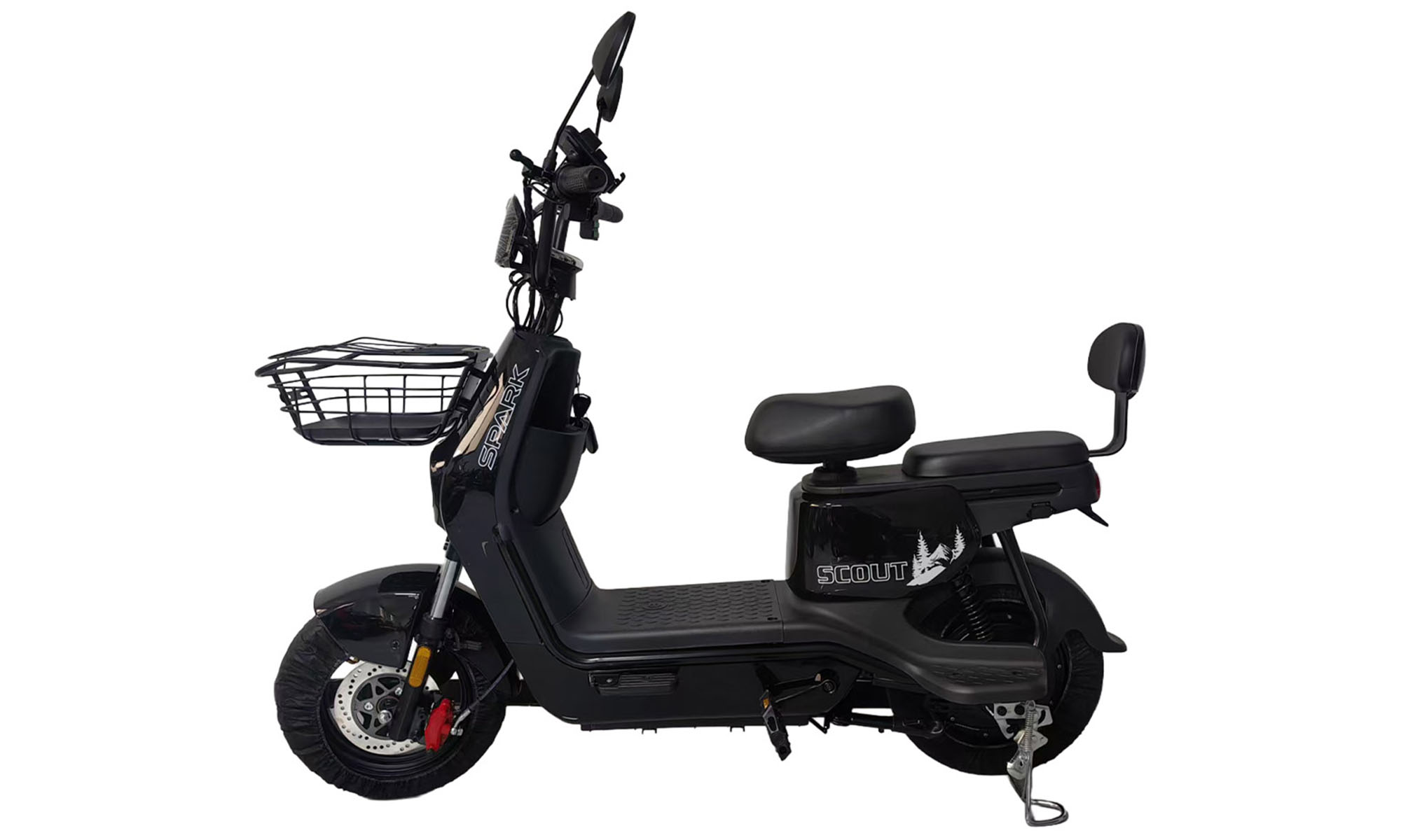 Велосипед с электромотором SPARK SCOUT 10", размер One Size, рама 14", 60V/1000W/25Ah, год 2026, черный Велосипед с электромотором SPARK SCOUT 10", размер One Size, рама 14", 60V/1000W/25Ah, год 2026, черный