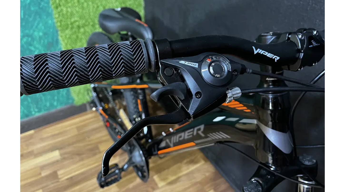 Велосипед Viper Nevada 24" размер XXS рама 12,5" 2024 Черно-оранжевый 3