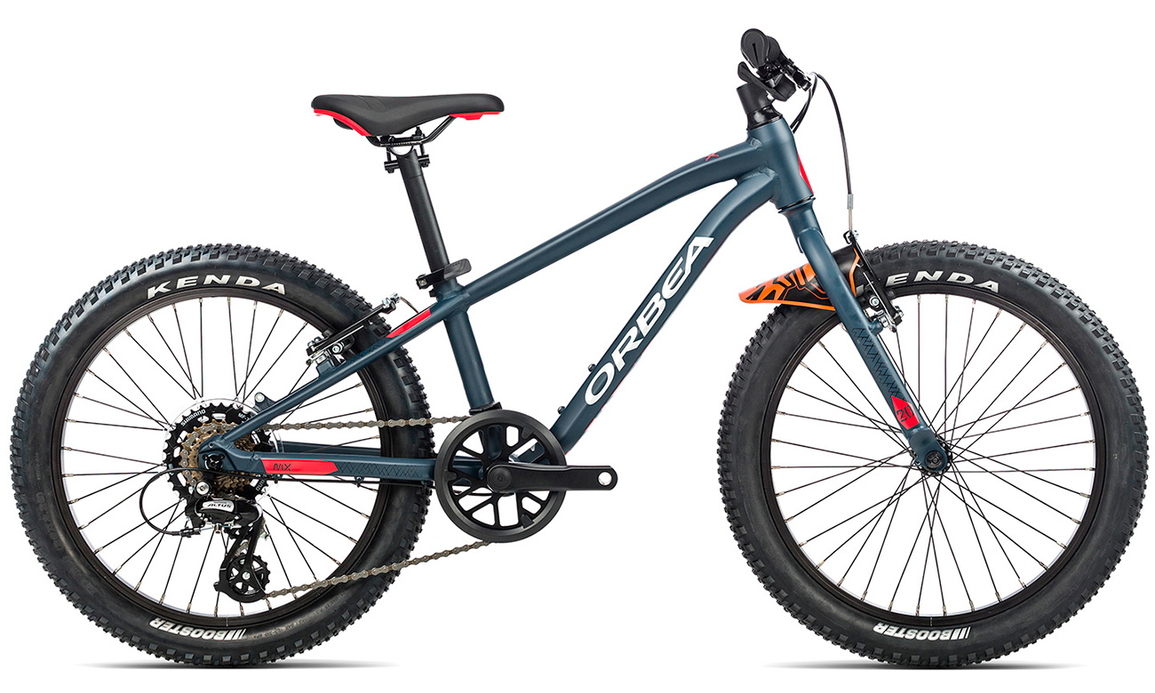 Фотографія Дитячий велосипед Orbea MX Dirt 20" (2021) 2021 Синьо-червоний