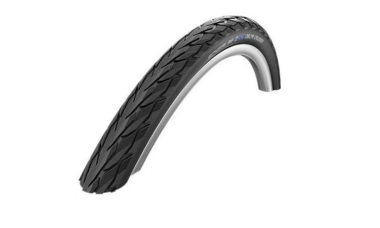 Фотография Покрышка 28x1.40 700x35A (37-622) Schwalbe DELTA CRUISER K-Guard B/B+RT HS431 SBC black