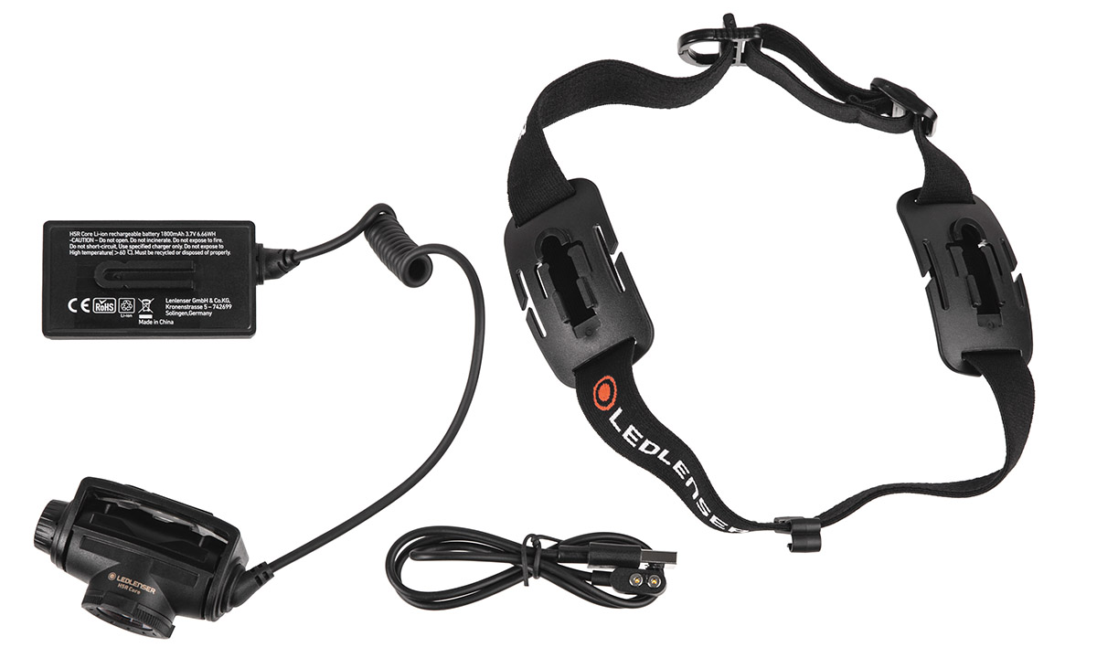 Фотографія Налобний ліхтар Ledlenser H5R Core чорний 2