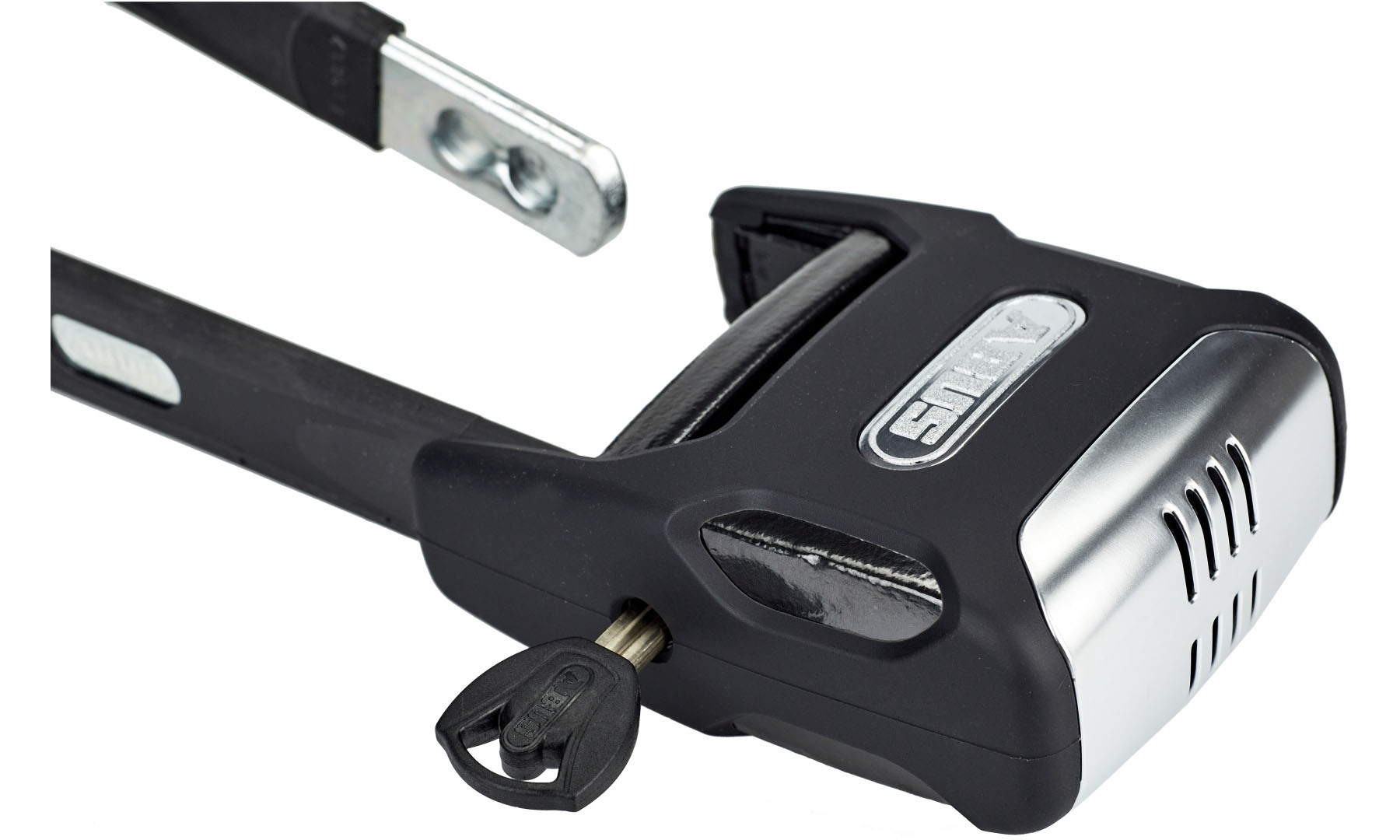 Замок сегментный ABUS 6000KA/90 Bordo Alarm черный + крепление SH 11 Замок сегментный ABUS 6000KA/90 Bordo Alarm черный + крепление SH 11