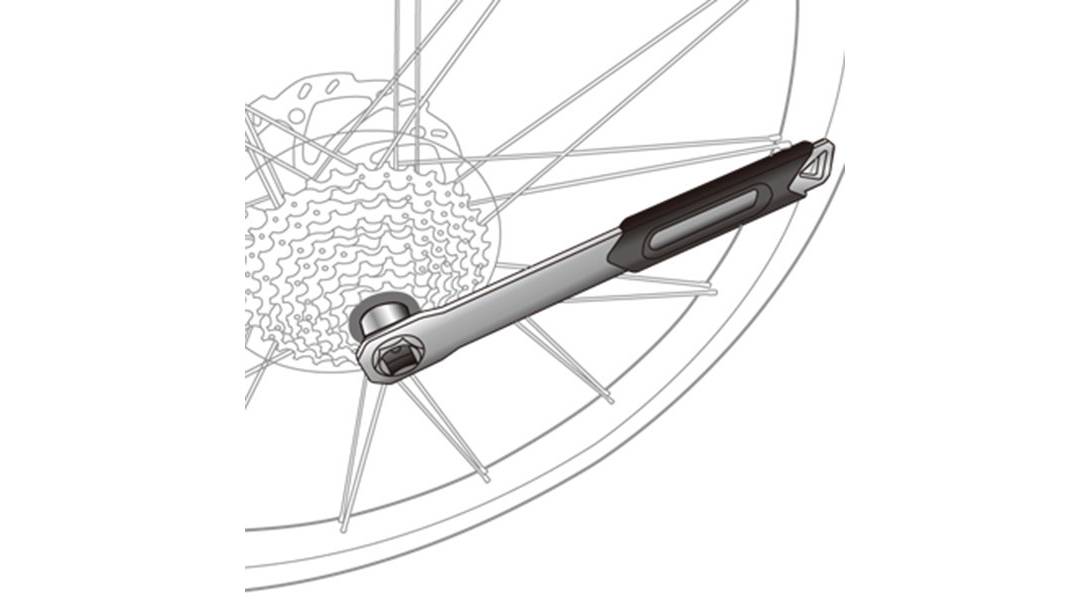 Ключ съемник кассеты Topeak Cassette Lockring для Shimano/SRAM cталь 2