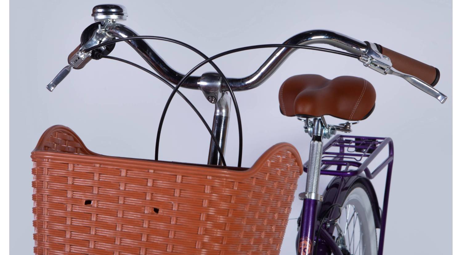 Фотография Велосипед Dorozhnik CORAL Vbr 28" размер L рама 19" 2025 фиолетовый 2