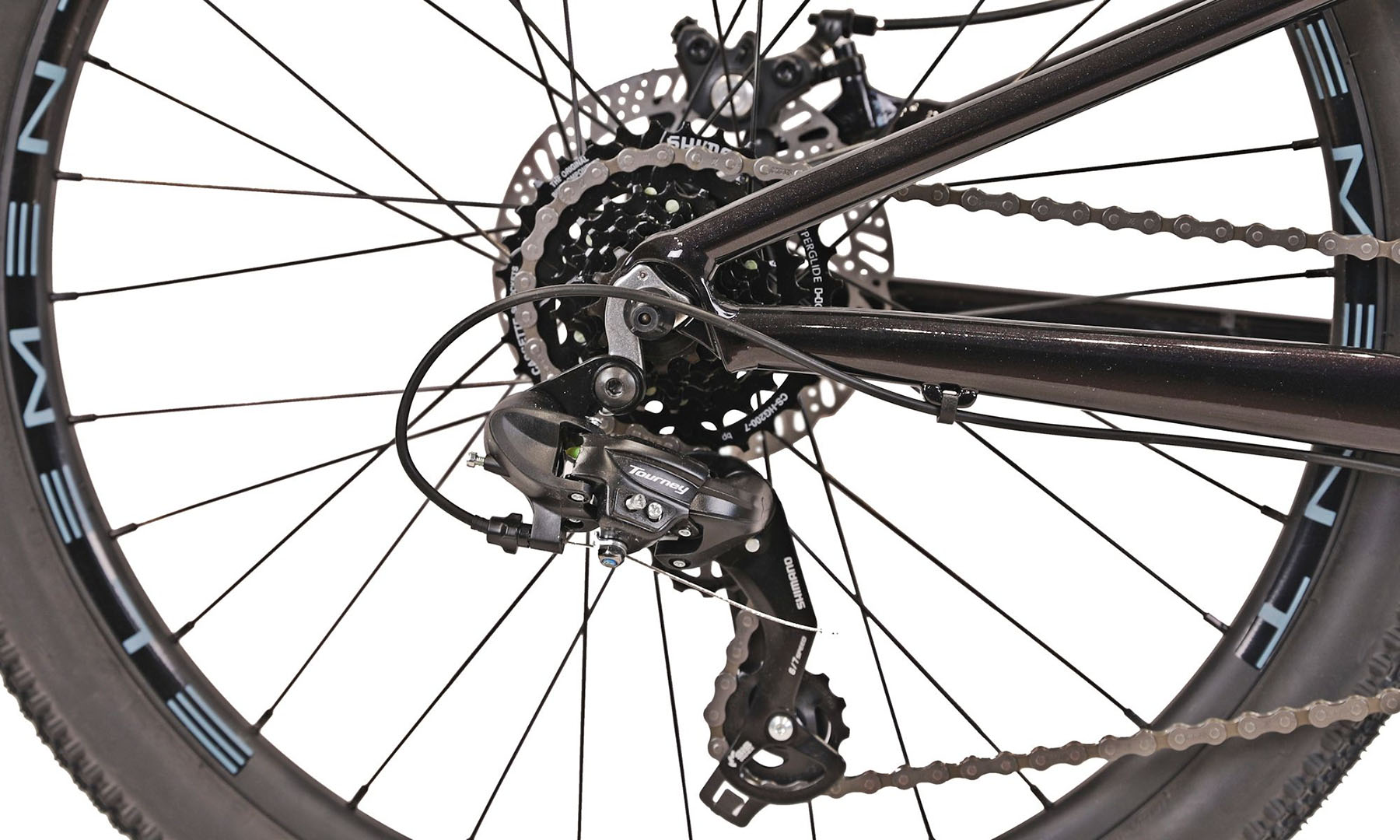 Фотография Велосипед Winner BULLET 24" размер рамы XXS 2024 Черный  4