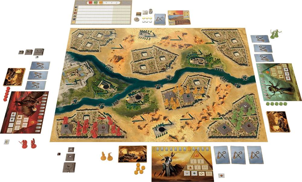 Настольная игра Кемет: Кровь и песок (Kemet: Blood and Sand) 3