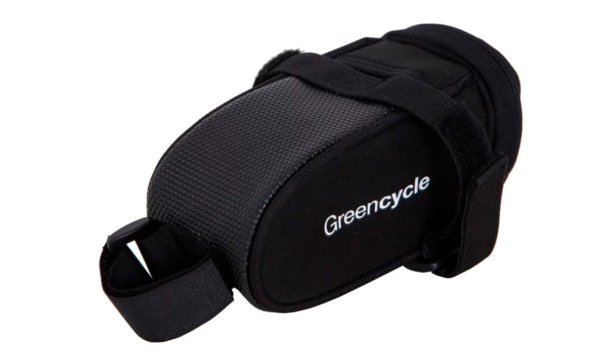 Фотографія Сумка підсідельна Green Cycle Saddle bag розмір S, чорна