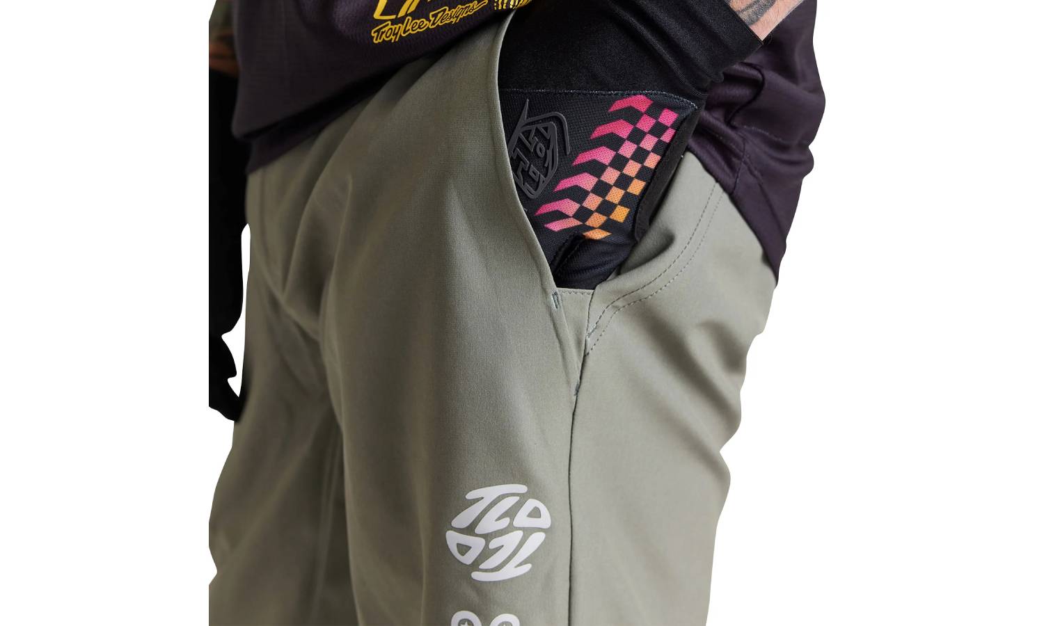 Велошорти TLD FLOWLINE SUPERLYTE SHORT розмір S 32 MONO OLIVE 7