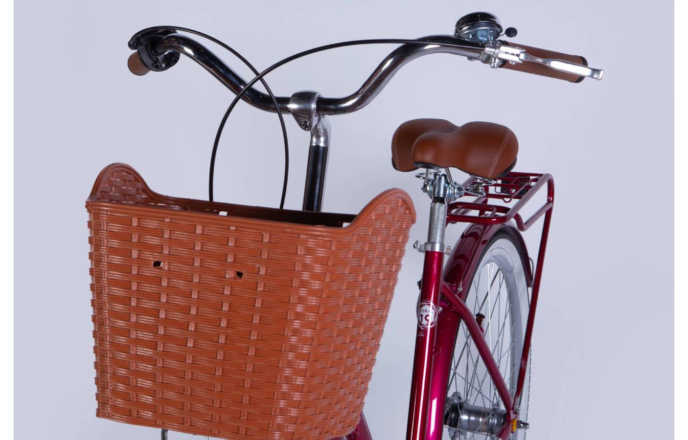 Велосипед Dorozhnik CORAL Nexus 28" розмір L рама 19" 2025 рубіновий 2