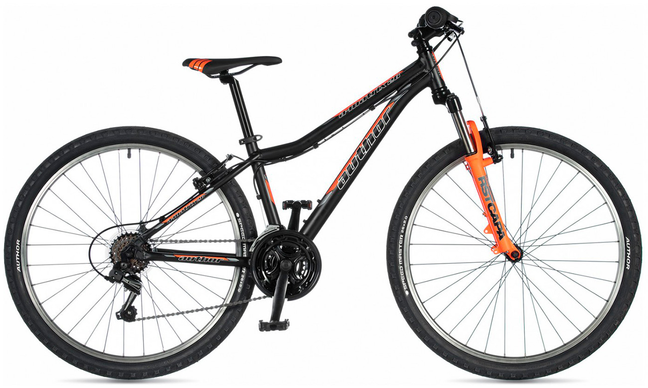 Фотография Велосипед AUTHOR A-Matrix 26" (2020) 2020 Черно-оранжевый 
