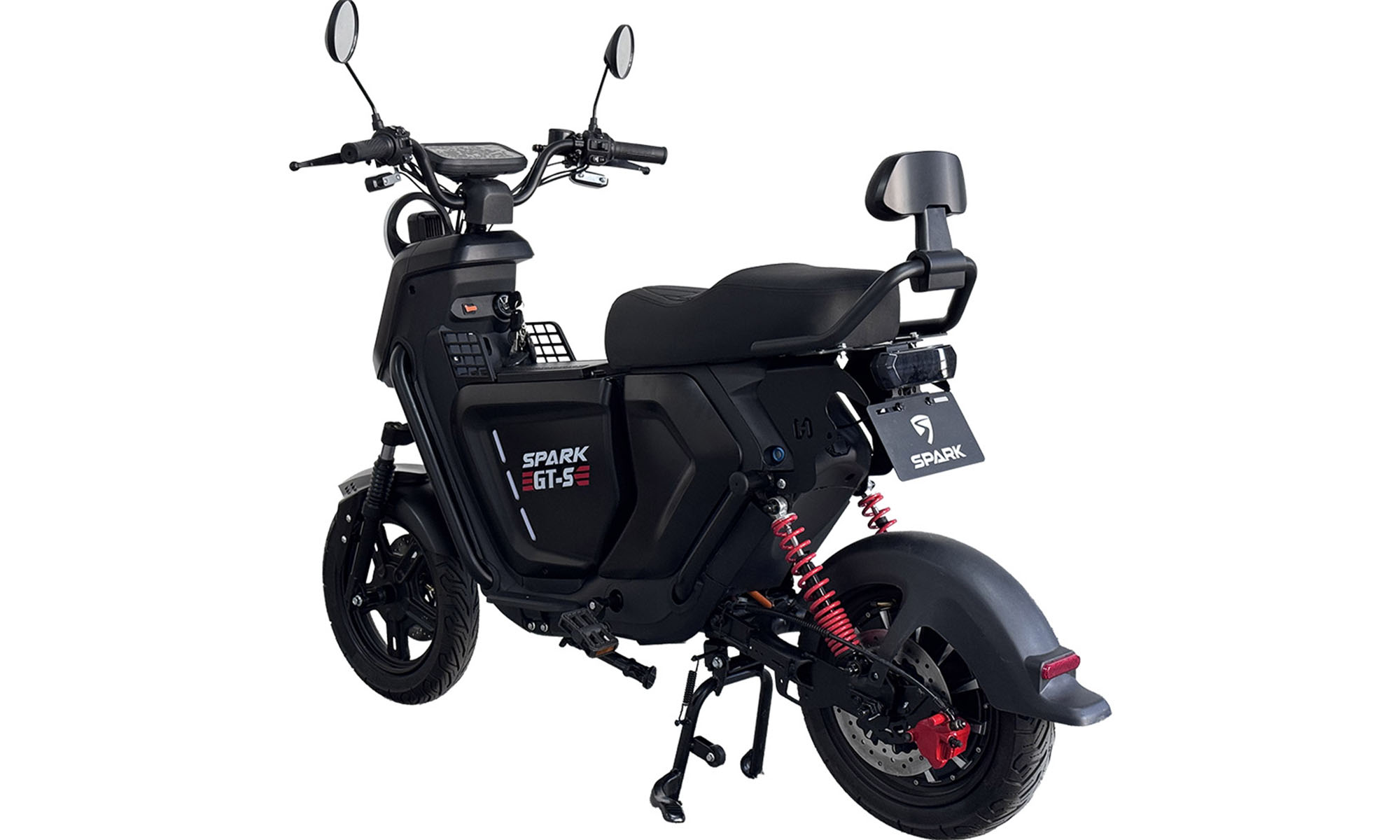 Велосипед с электромотором SPARK GT-S 12", рама 16", 72V/1500W/20Ah, LiFePO4, тёмно-графитовый 3