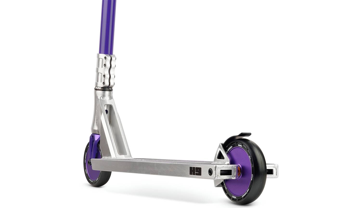 Самокат трюковый Hipe H9 Raw/Violet 5