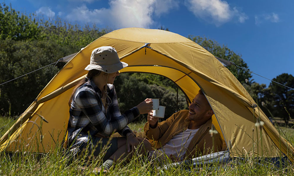 Намет двомісний Naturehike P-Series II (NH18Z022-P) 210T/65D, помаранчевий 5