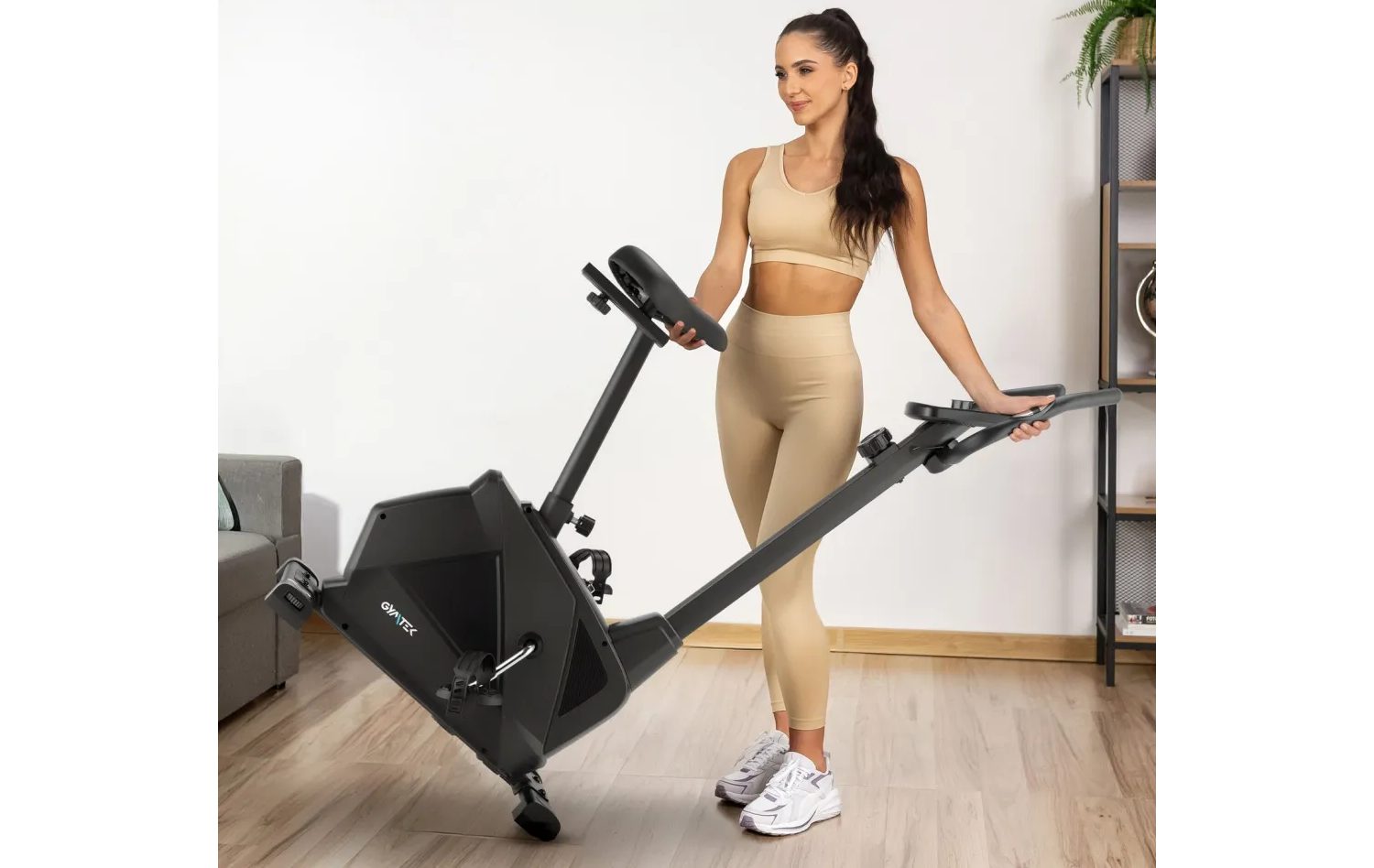 Велотренажер Gymtek XB1300 магнитный черный 12