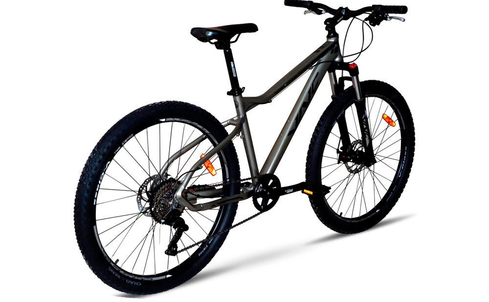 Фотография Велосипед VNC SandRider A4 27,5" размер L рама 19 2023 Серый 2