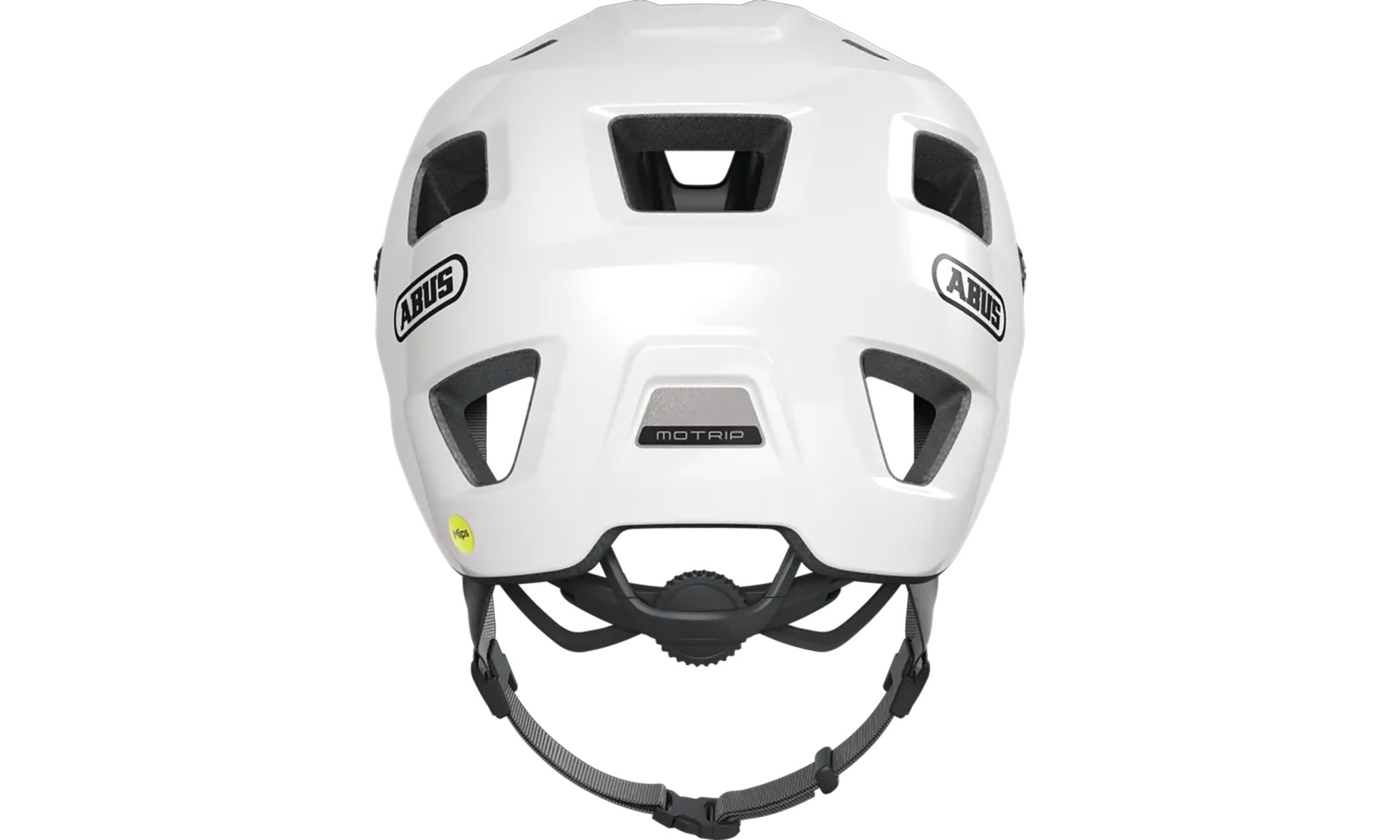Велошлем спортивный ABUS MOTRIP MIPS, shiny white, размер L (57-61 см), белый 3