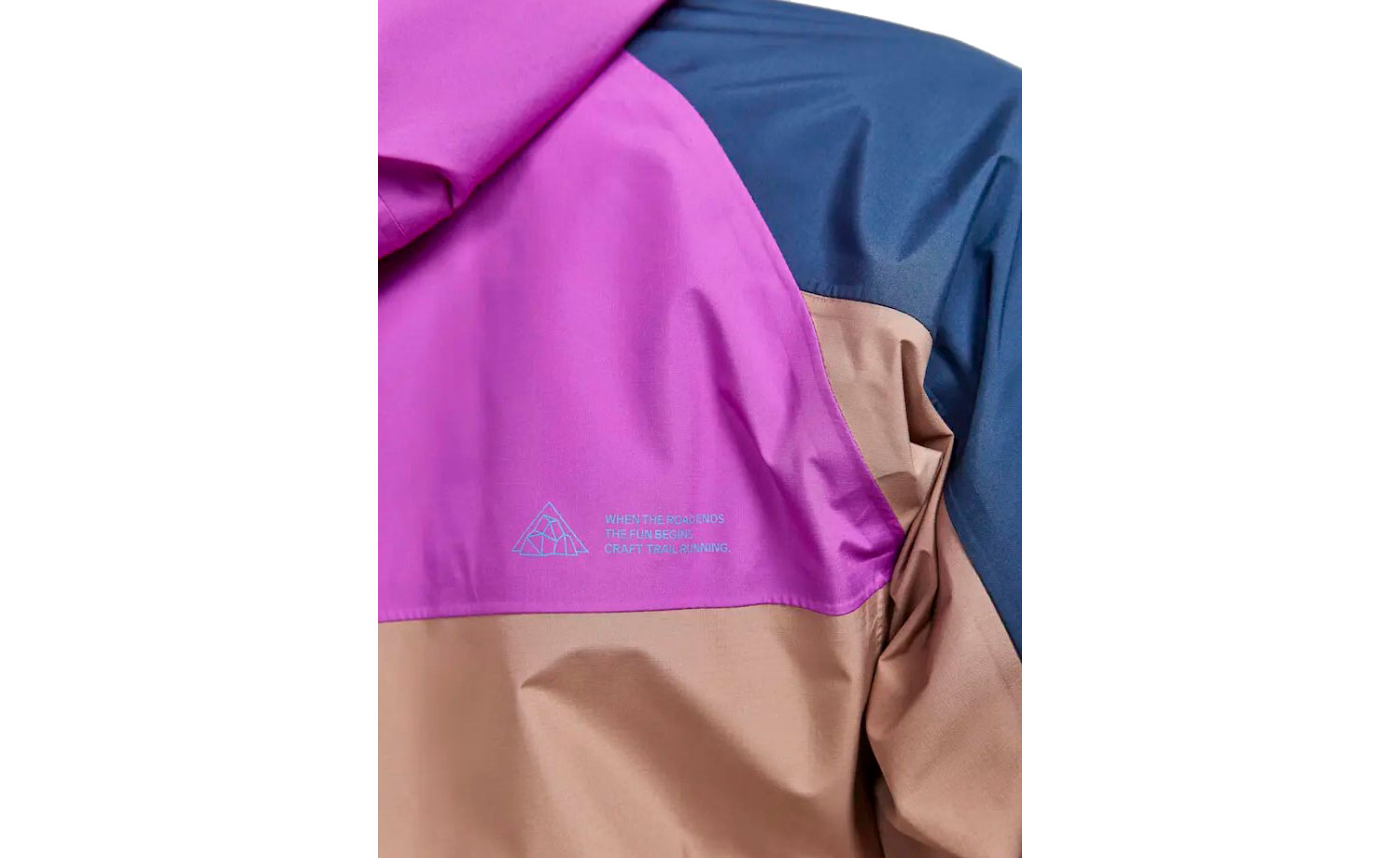 Куртка Craft PRO TRAIL HYDRO женская, размер S, сезон AW 22, бежево-синий 6