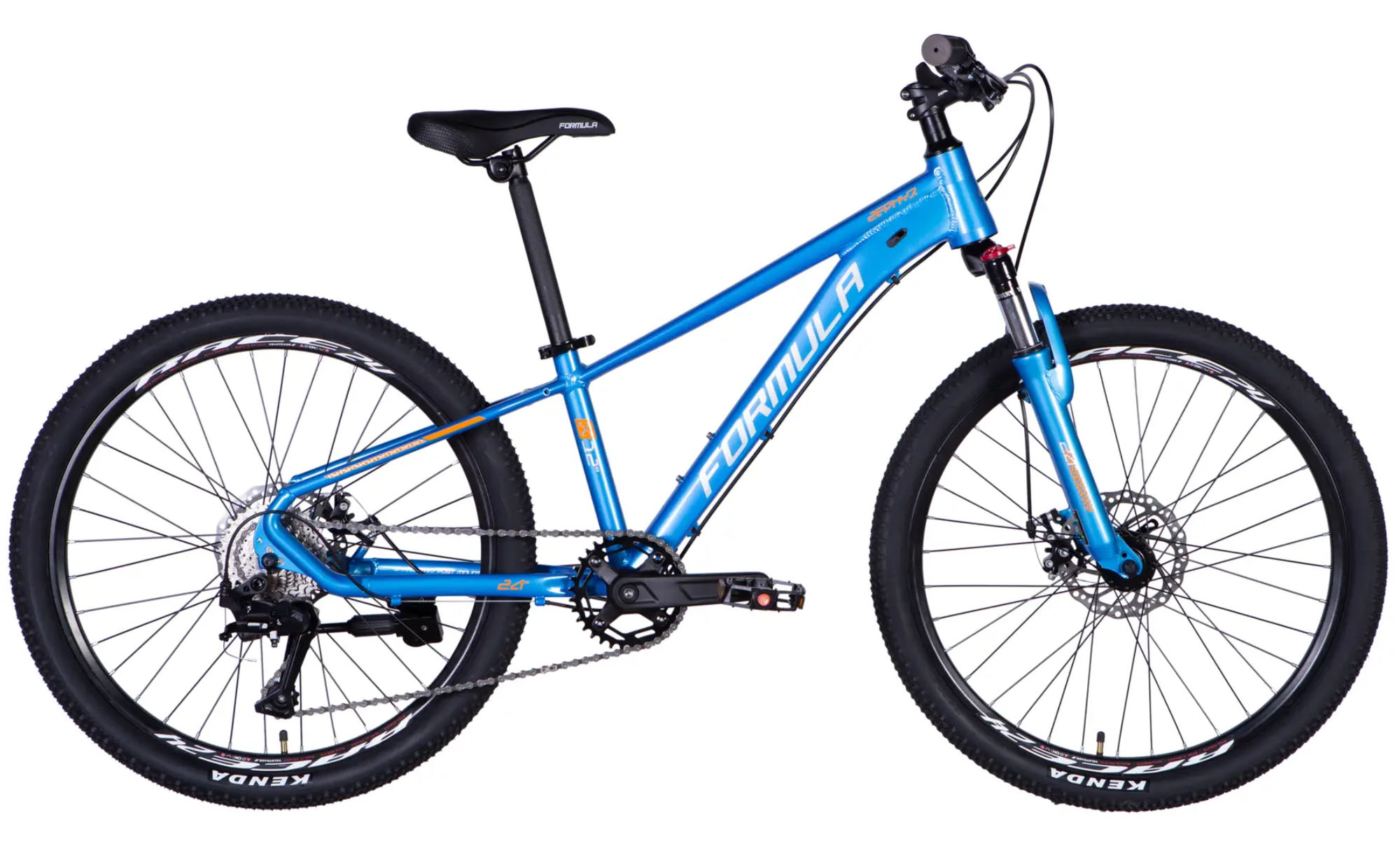 Фотографія Велосипед Formula ZEPHYR 3.0 DD CS 24", розмір XXS, рама-12", 2025, синій