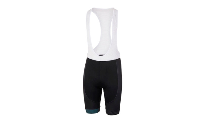 Фотографія Шорти Factory Racing Bib Shorts Чорно-білий, розмір L