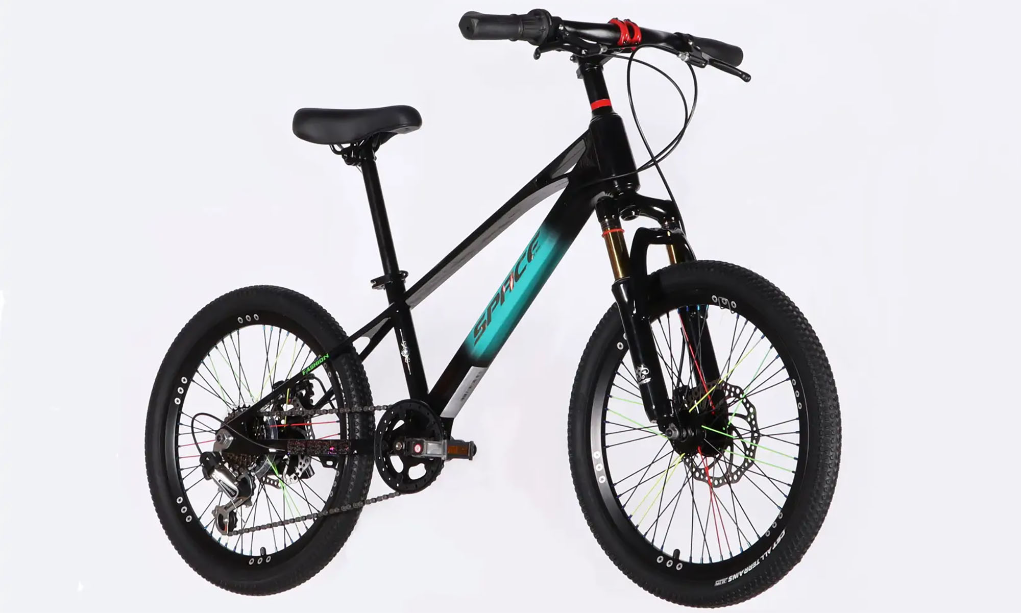 Велосипед SPACE KID ALIOTH DD FR 20", размер XXS, рама-11", год 2025, черный 4