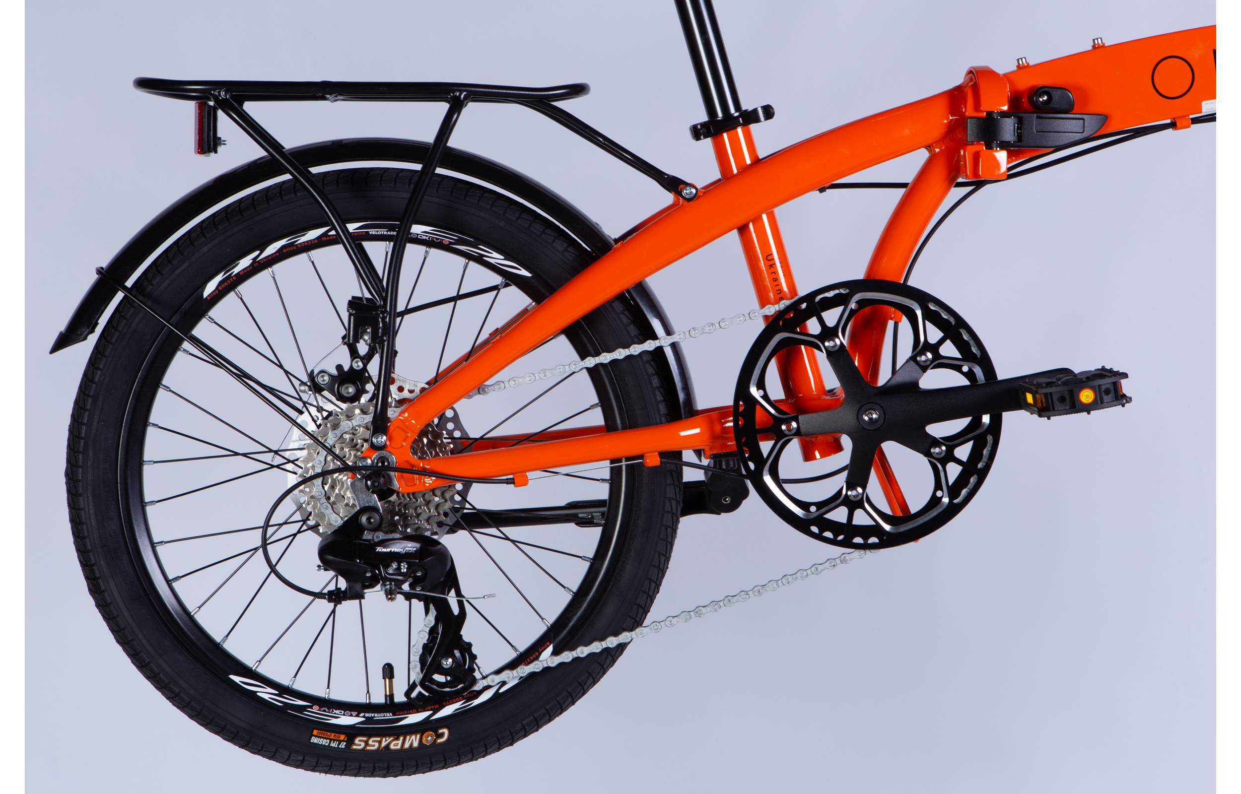 Фотографія Велосипед Dorozhnik ONYX DD CS 20" рама 10,5" 2025 помаранчевий 2025 2