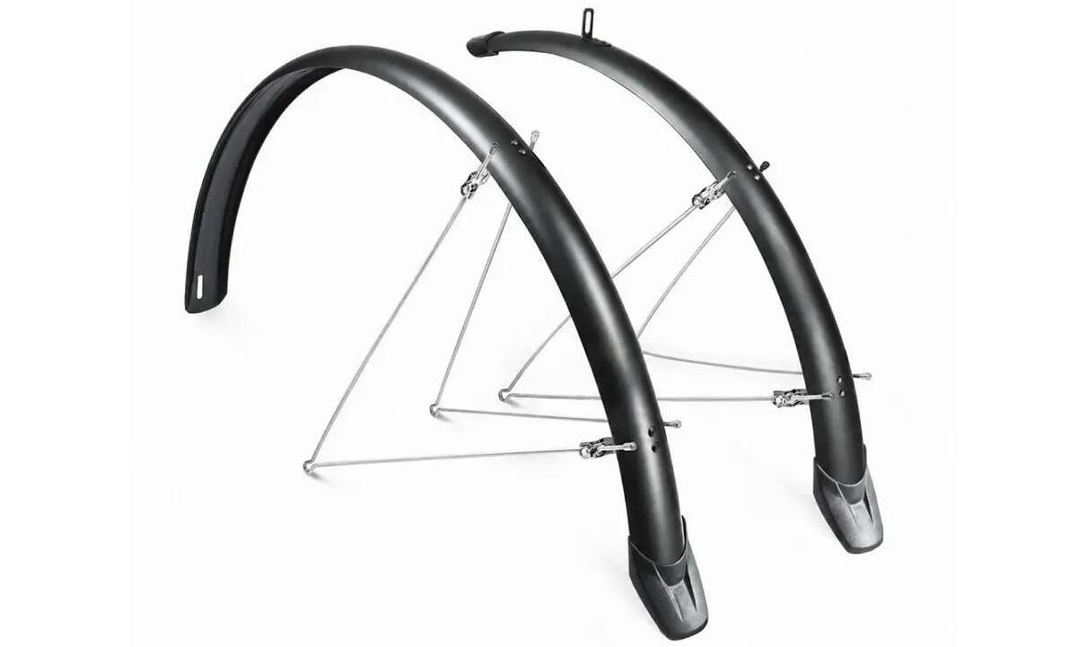 Крылья Eurofender Elegance для колес 26", ширина 58 мм, чёрные 