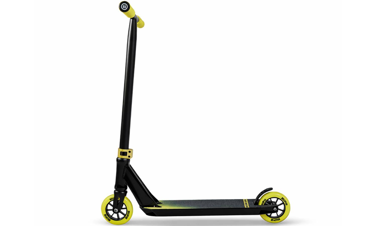 Самокат трюковый Hipe H12 black/yellow 3