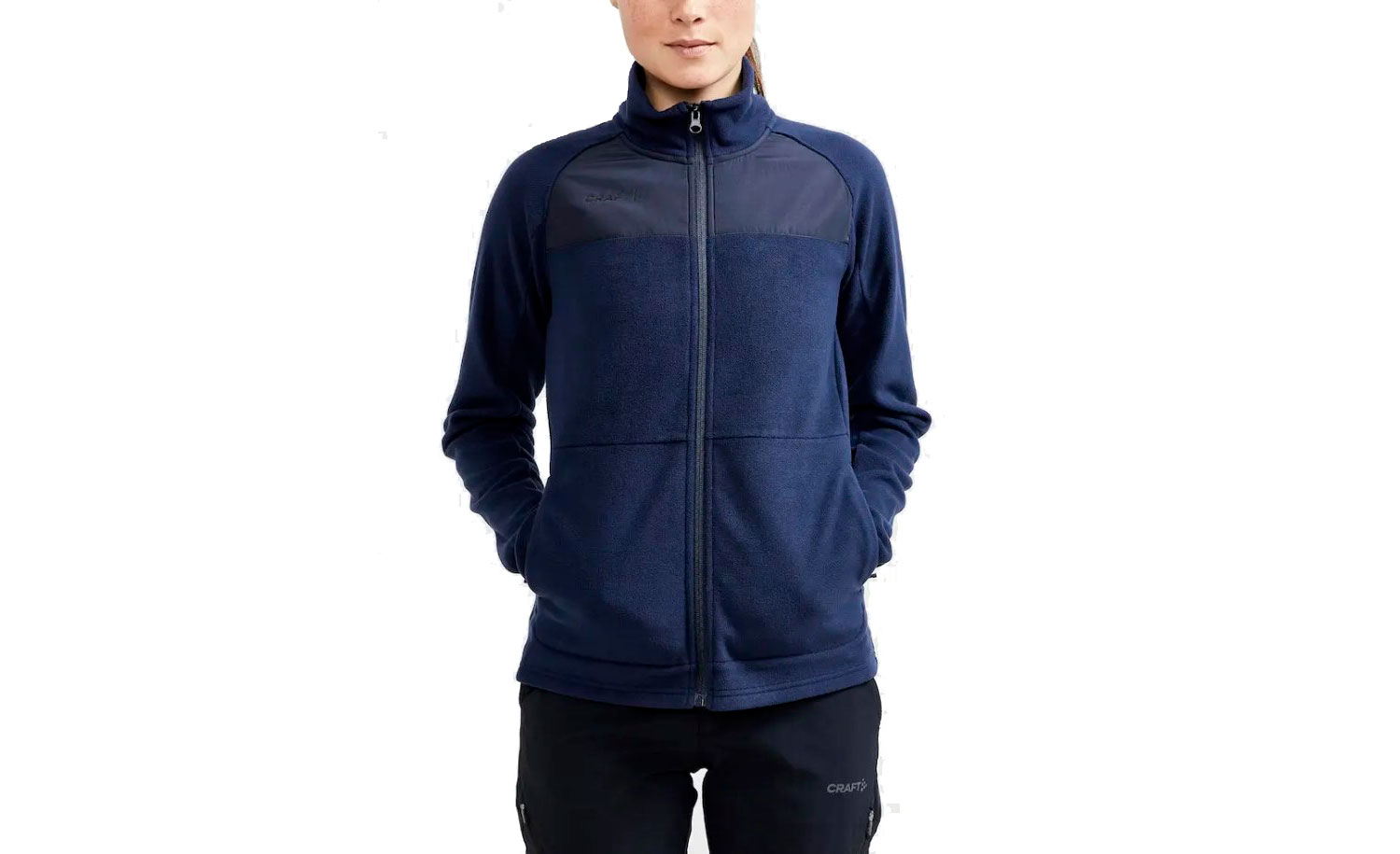Кофта Craft ADV Explore Fleece Midlayer жіноча, розмір S, сезон AW 22, синій 6 Кофта Craft ADV Explore Fleece Midlayer жіноча, розмір S, сезон AW 22, синій 6