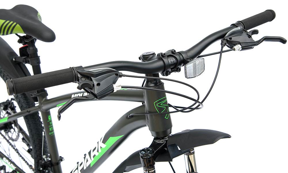 Велосипед SPARK MOUNT 27,5" розмір S рама 15" 2025 сіро-зелений 4