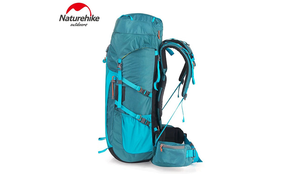 Рюкзак туристический Naturehike NH16Y020-Q, 55 л, зеленый 2