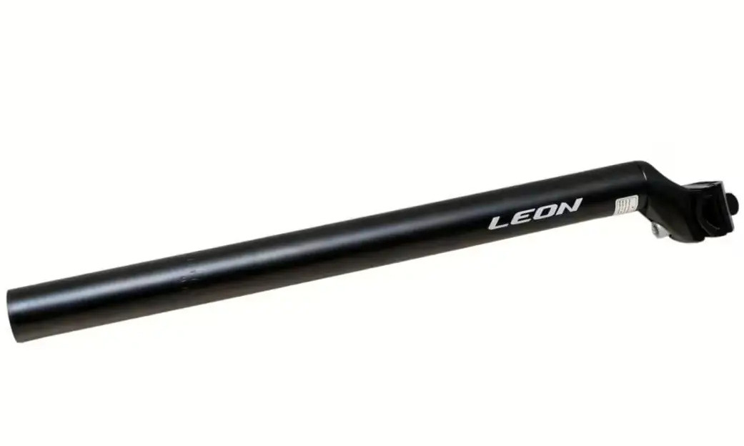 Подседельный штырь Leon YC-B506 30.4×400 мм, оффсет 25 мм, чёрный 