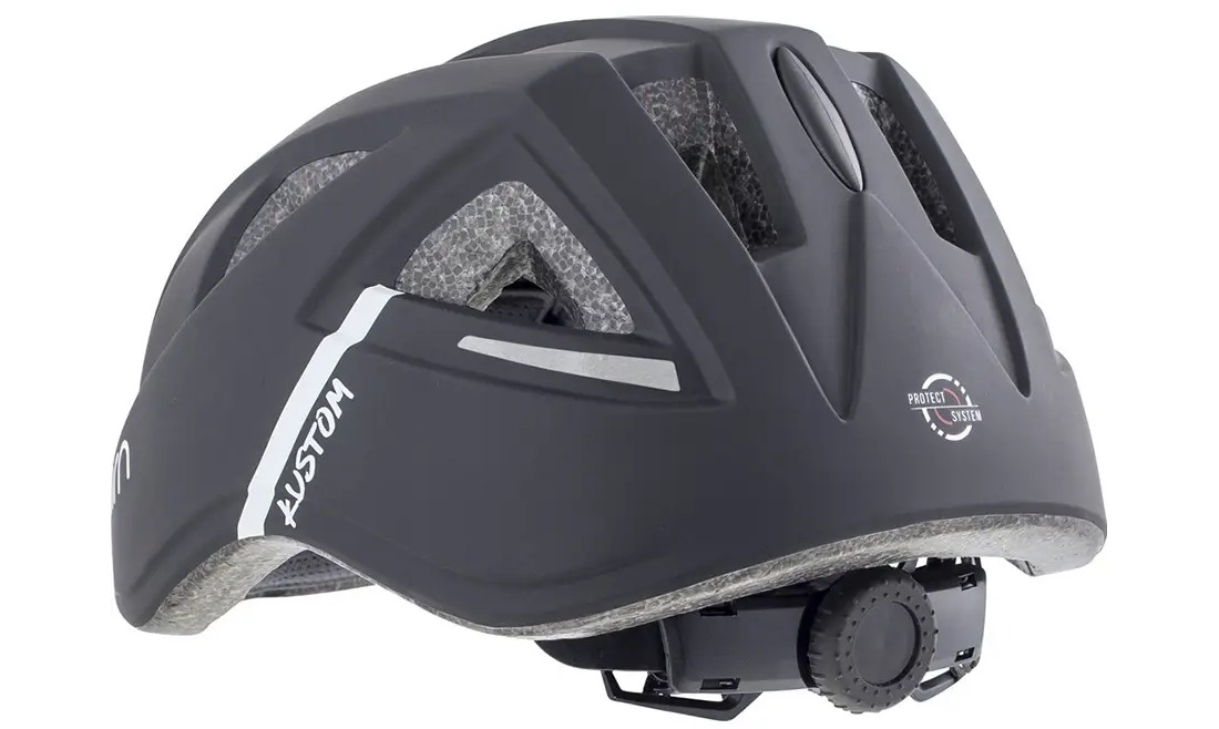 Велошлем Cairn Kustom Jr black размер S 48-52 см 4 Велошлем Cairn Kustom Jr black размер S 48-52 см 4