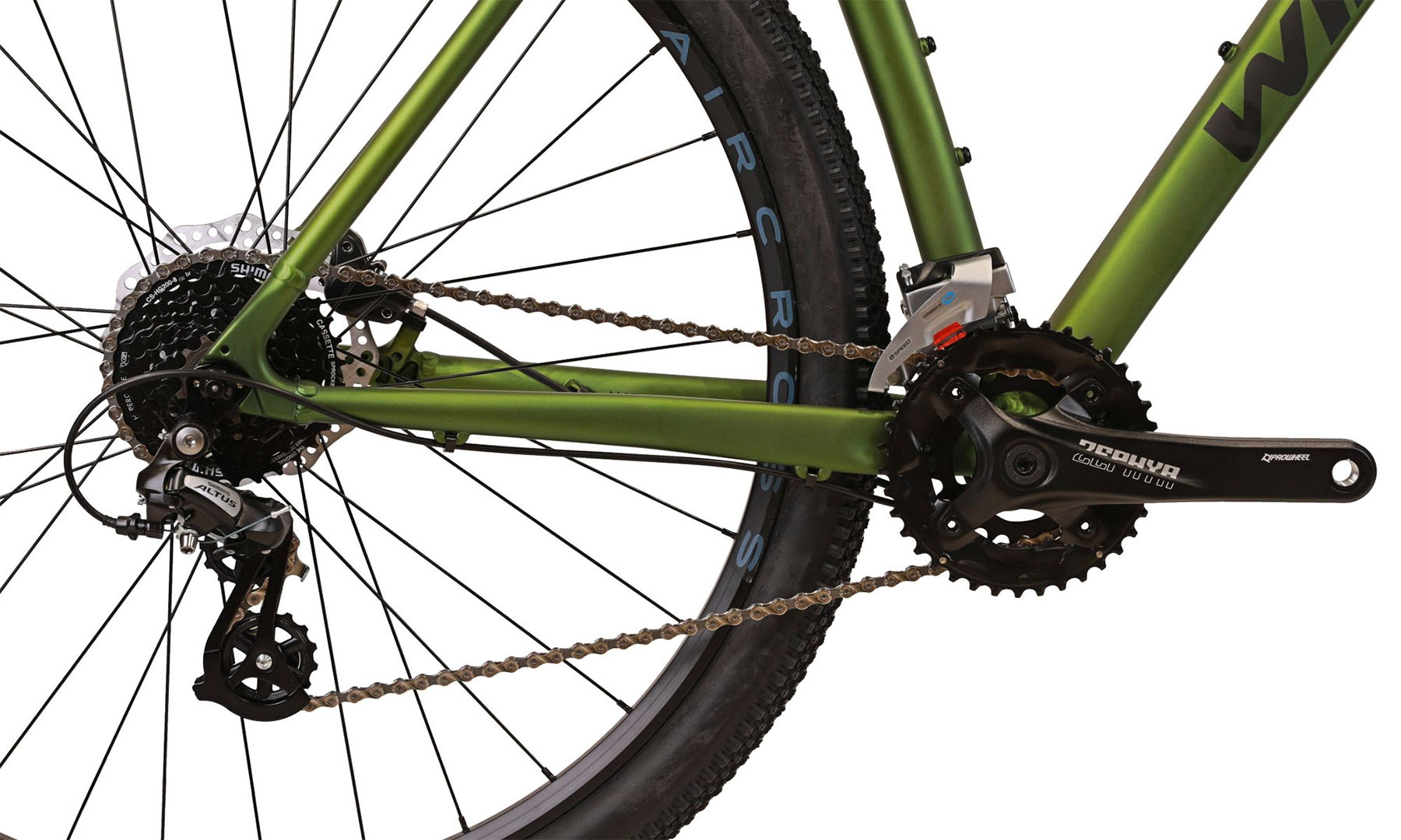 Велосипед Winner IMPULSE 29", розмір XL, 2025, зелений (мат) 5 Велосипед Winner IMPULSE 29", розмір XL, 2025, зелений (мат) 5