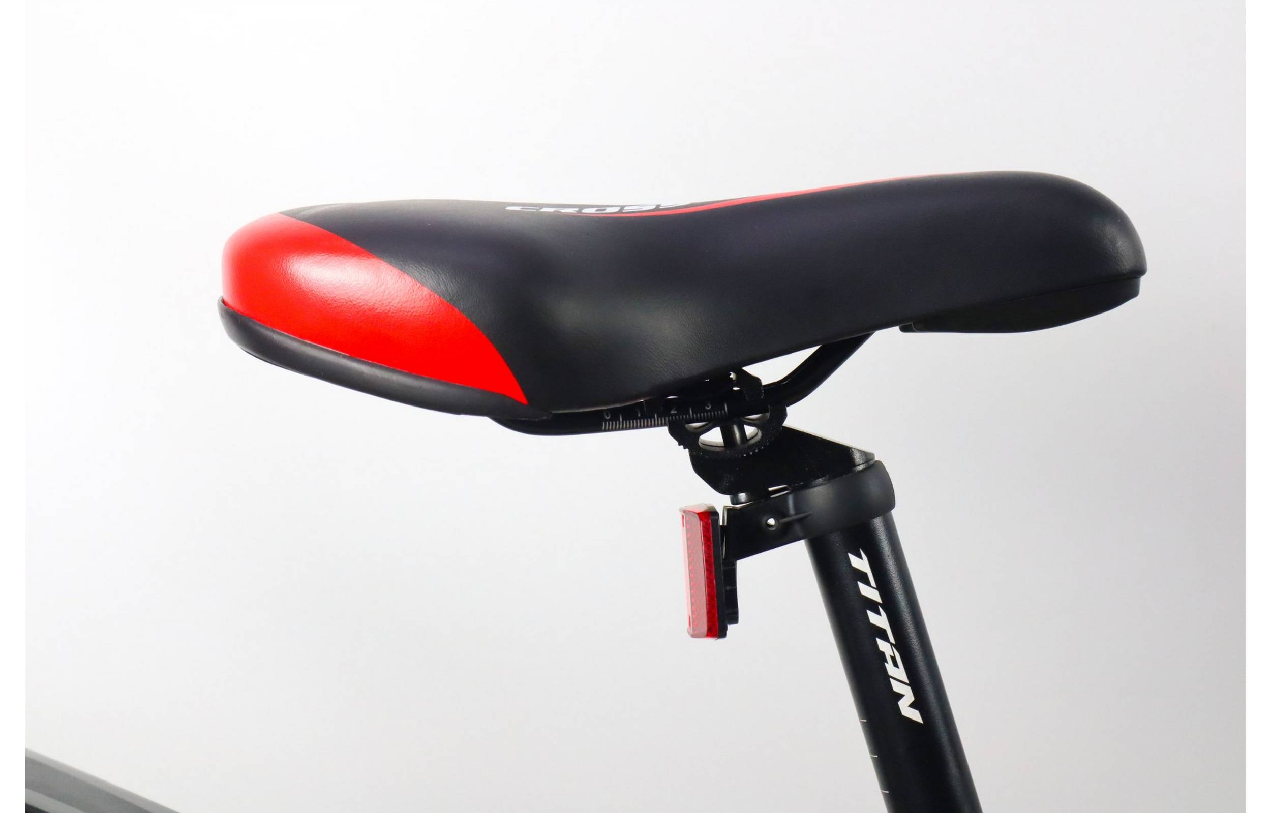 Велосипед Cross Galaxy 29" размер L рама 20" 2022 Черно-красный 2